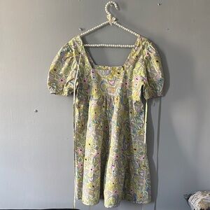 ASOS Multicolor Swirl Mini Dress